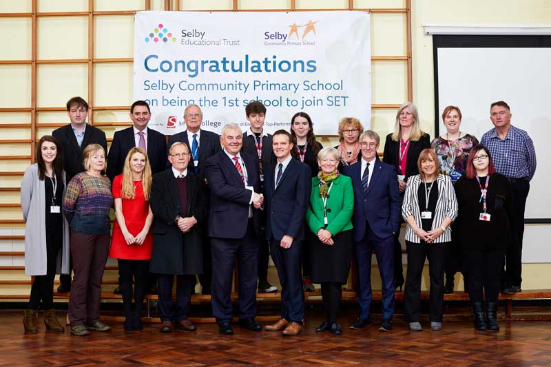 Partnership forged between Selby Primary School and Selby College